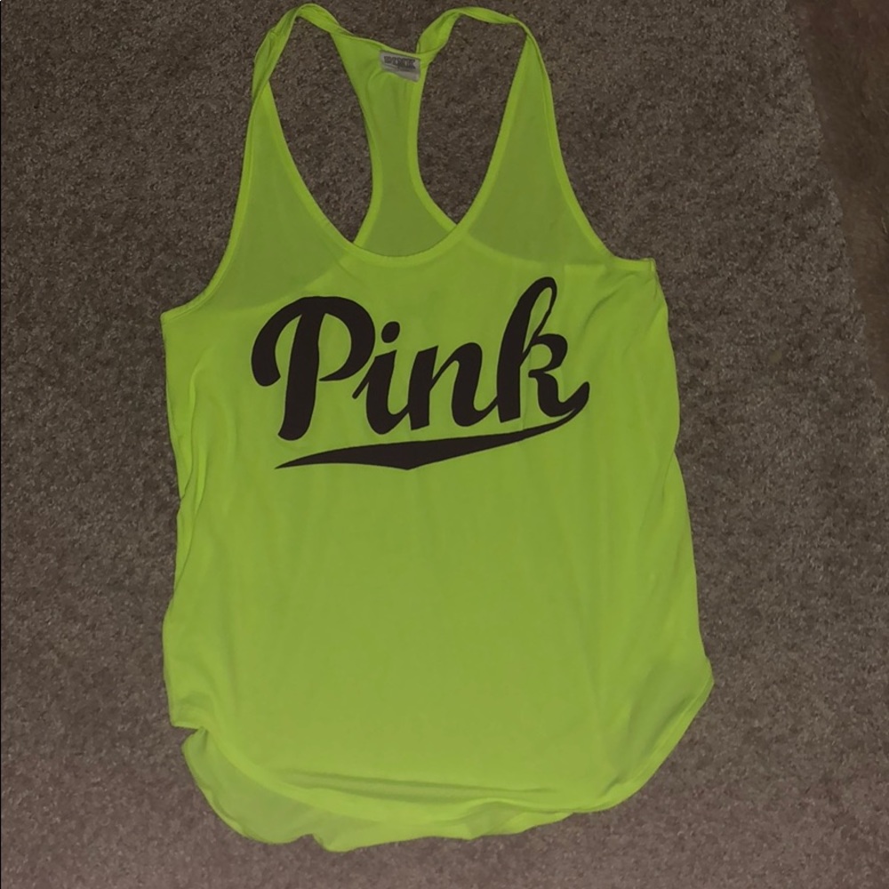 Pink Racerback Tank🖤 - Picture 3 of 4